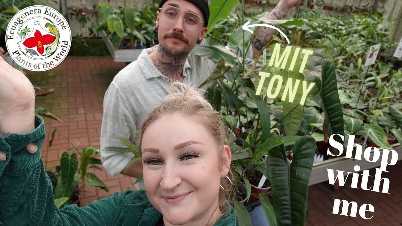PFLANZEN Shop with me bei ECUAGENERA EUROPE 🪴 *mit Tony* ✨ + HAUL