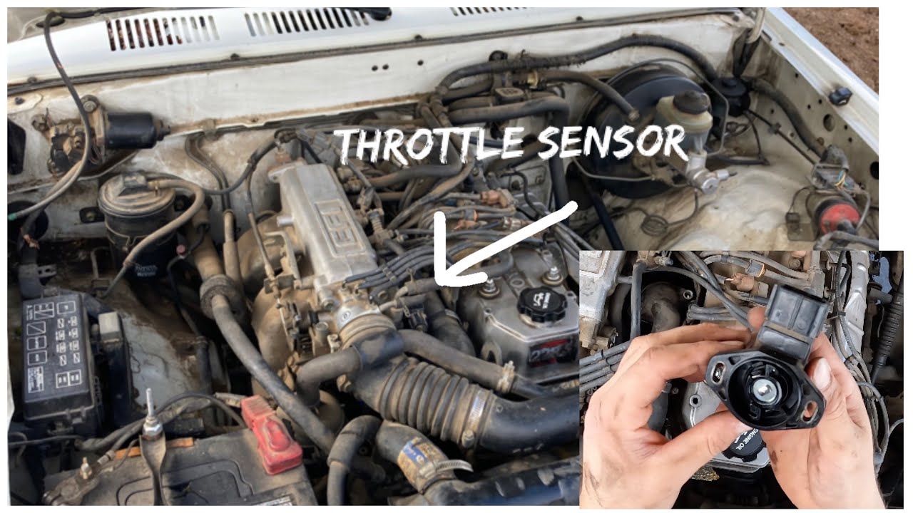 Cleaned Throttle Sensor of 92' Toyota Pickup
