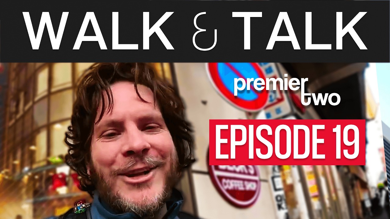 WALK AND TALK Episode 19 with PremierTwo (Pete) | Afternoon Walks in Tokyo Japan