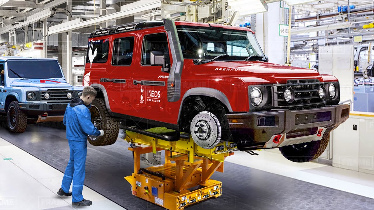 Tour of Ineos's Billion $ Factory Producing Brand New Grenadier 4x4 - Production Line