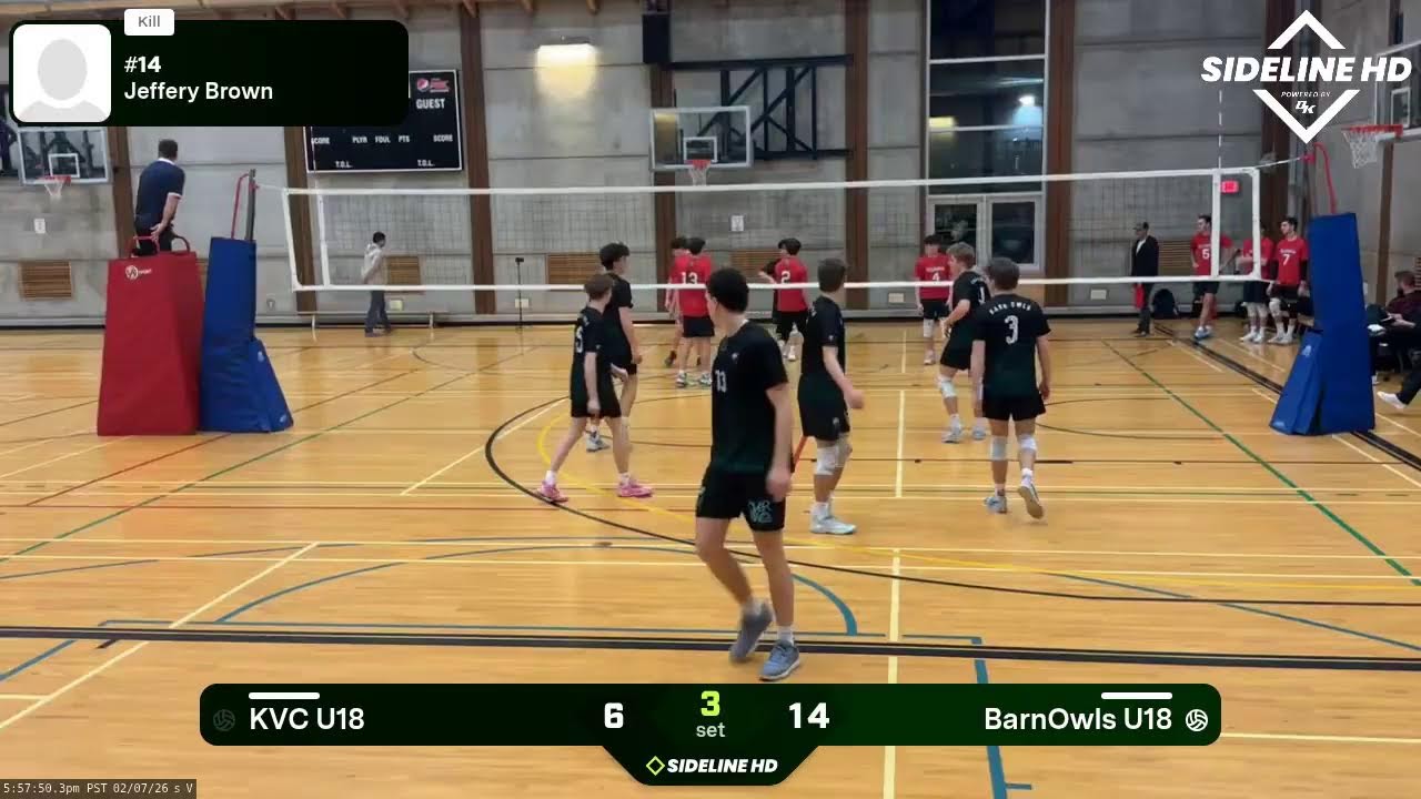 BarnOwls U18 vs. KVC U18 (2026.02.07)