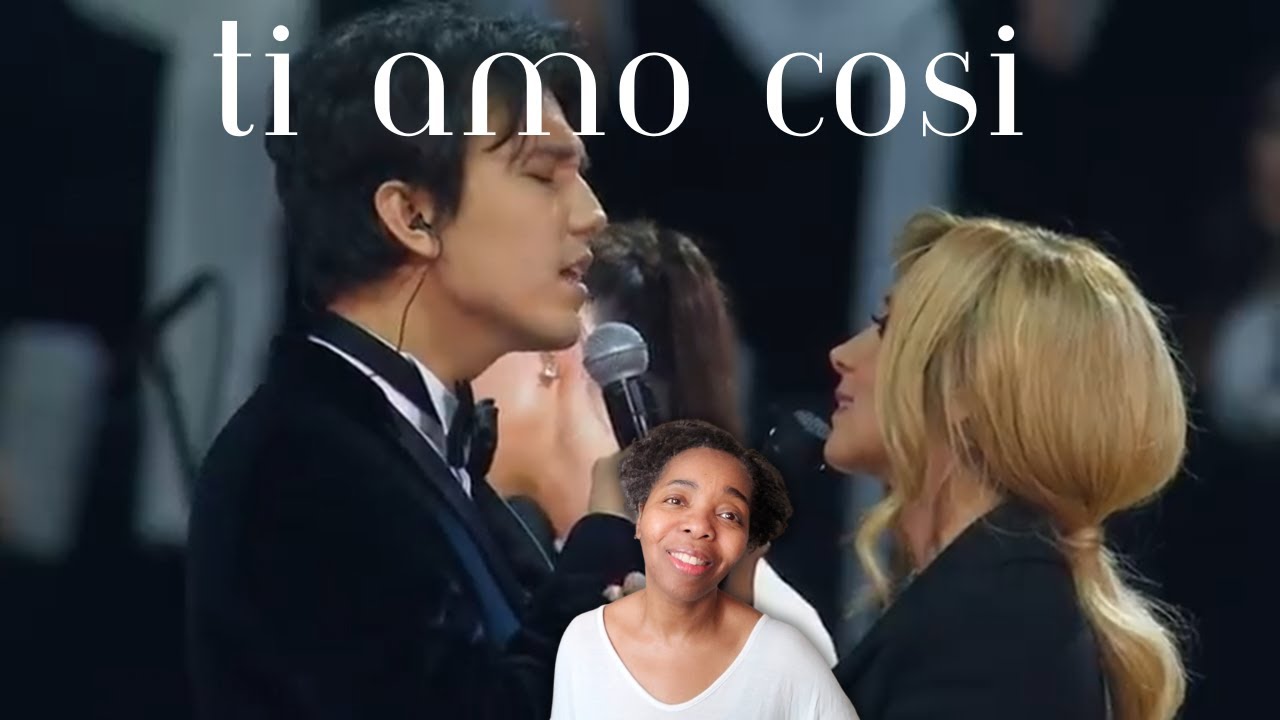 Dimash Qudaibergen, Lara Fabian, Aida Garifullina - Ti amo cosi reaction