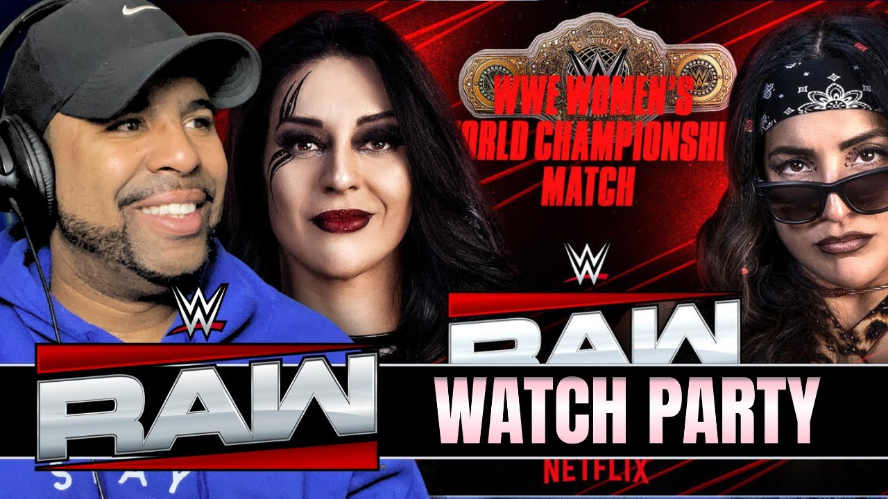 WWE RAW WATCH PARTY!