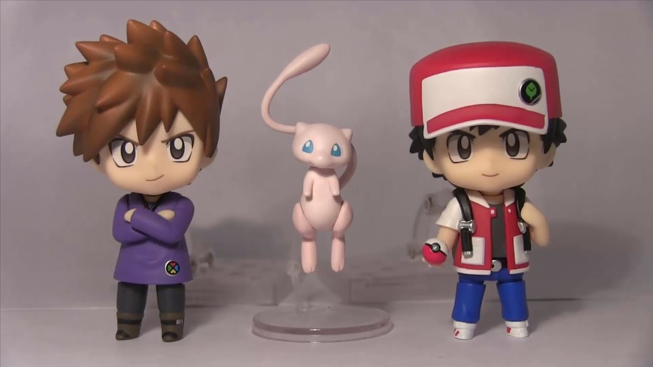 Pokemon - Red & Green Nendoroid 612 - Unboxing