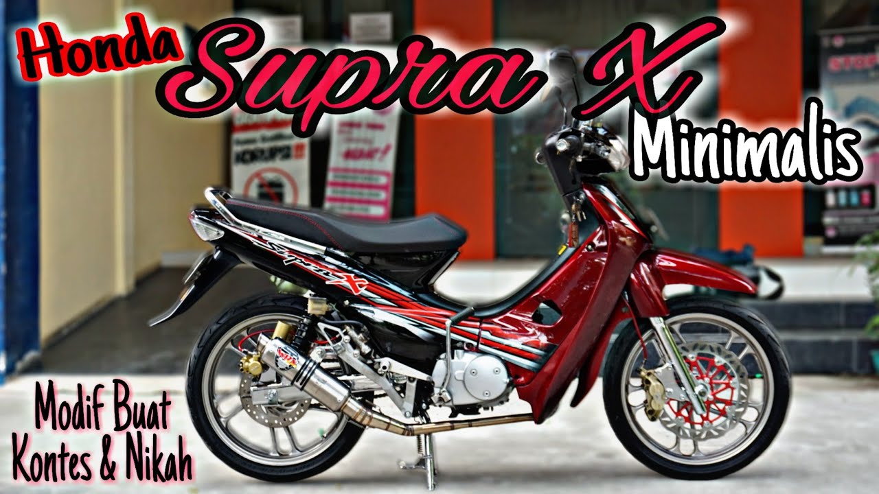 Review Modifikasi Honda Supra X Simpel Minimalis | Review #41
