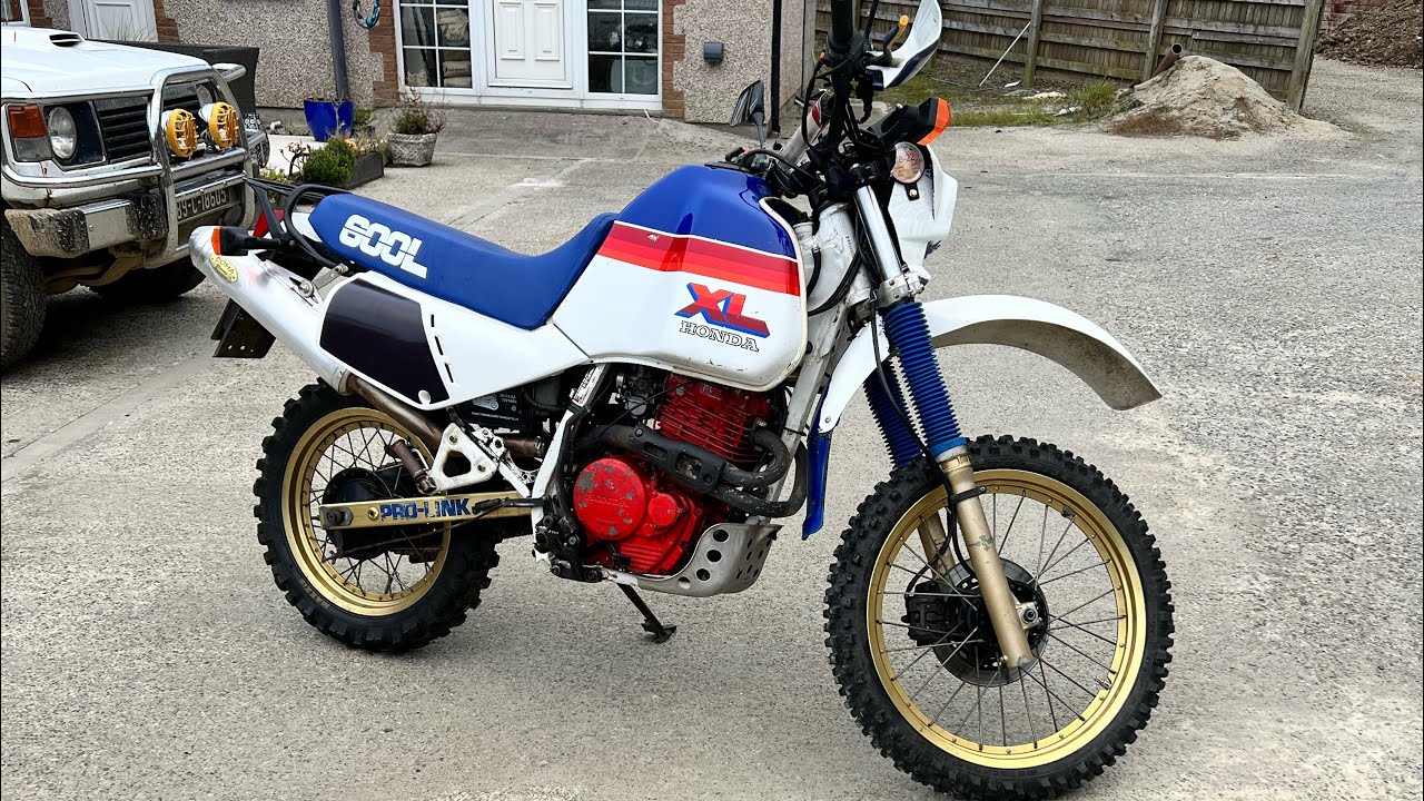 1986 Honda XL600LM Paris Dakar walk around and first ride!