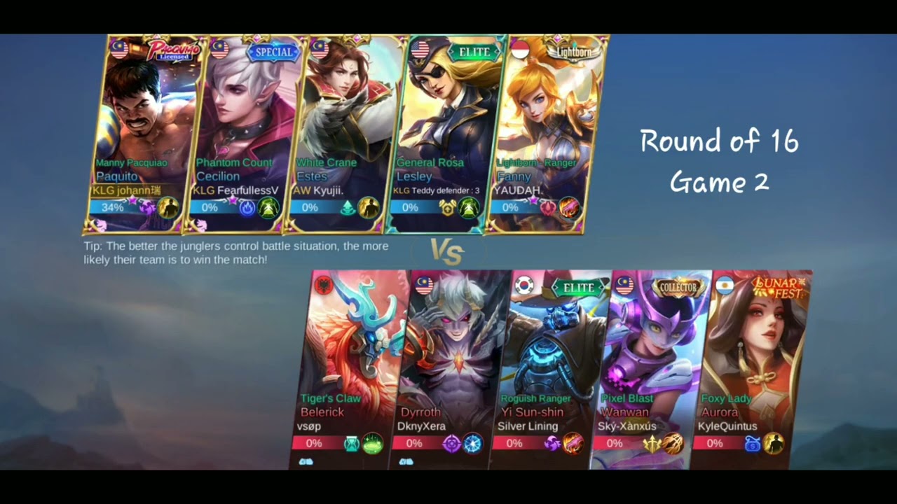 Sidelaner for 500usd MLBB tournament highlights