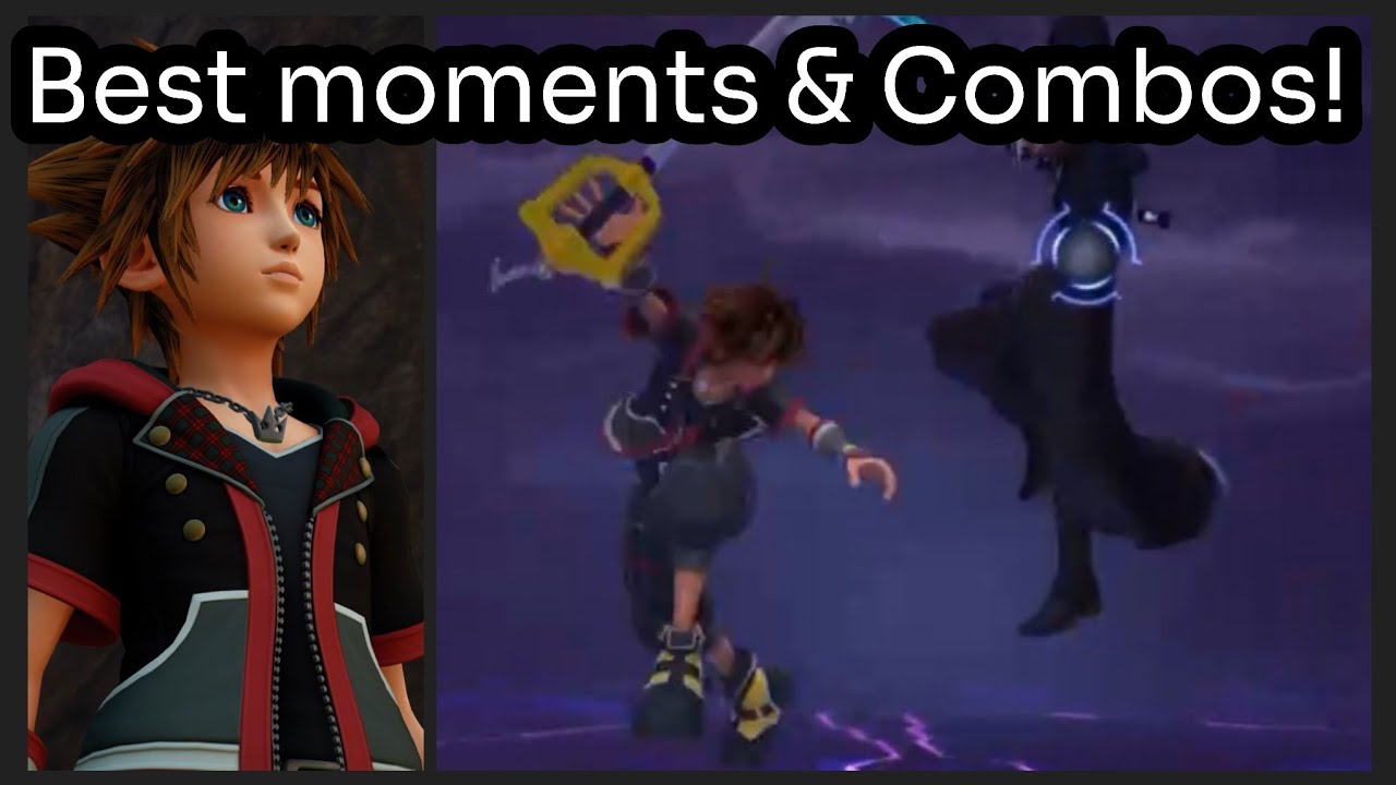 Combat in this game is AMAZING - Kingdom Hearts 3 YX Data Fight best moments and combos