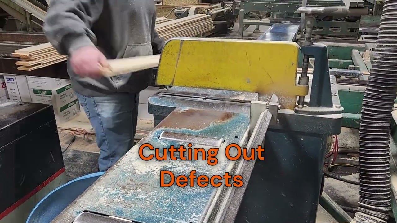 Milling 1x6 T&G End Matched