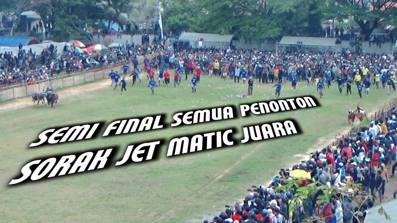 Semi Final Kerapan Sapi Piala Presiden 2022