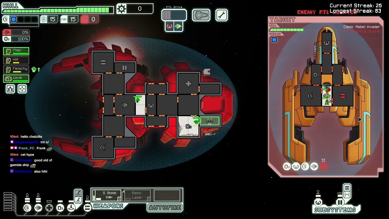 Hard No Pause Random - 9th Cycle Streak - 27. Mantis A, 28. Zoltan A