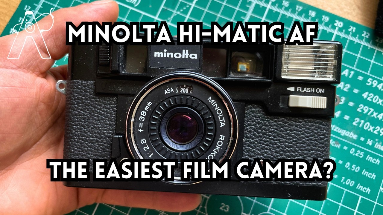 Minolta Hi-Matic AF – The Perfect Beginner Film Camera? Full Tutorial & Review! #filmcamera