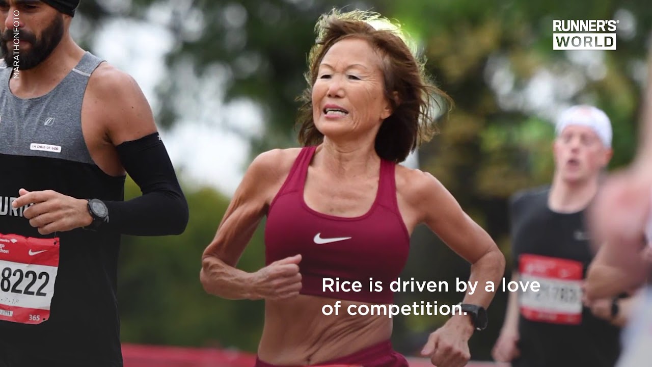 Jeannie Rice Sets Half Marathon World Record   Masters Running