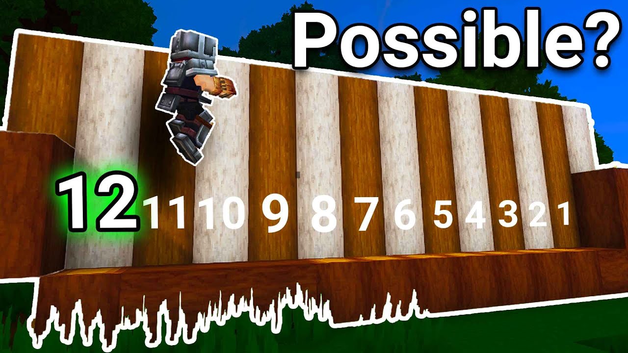 The Longest Possible Jump in Hytale?
