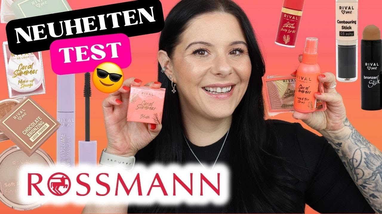 Rossmann Make-up NEUHEITEN 🧡 Test | Rival de Loop Coral Summer & mehr