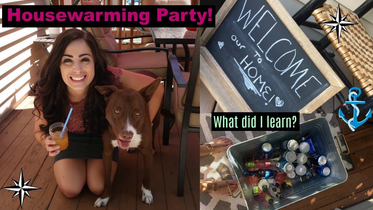 My First Party  - Housewarming tips