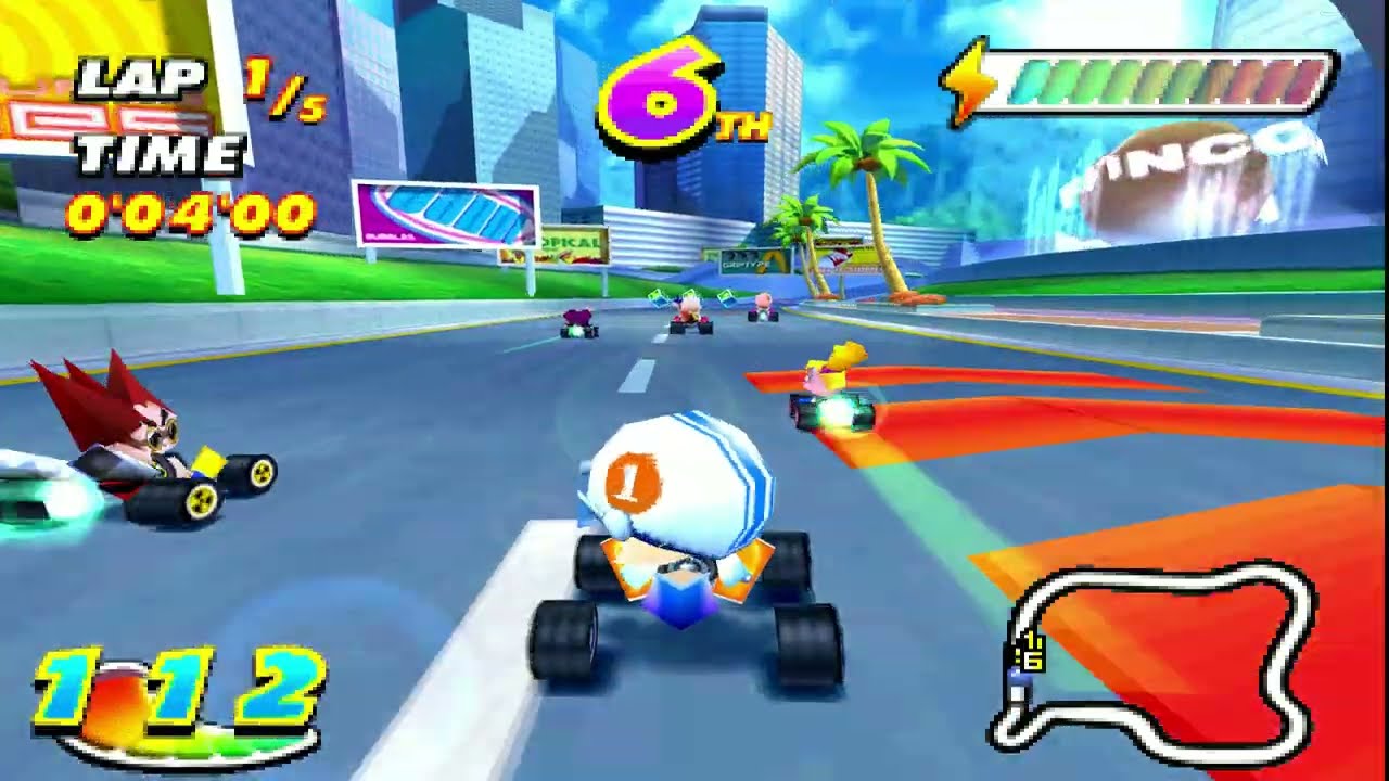 Speed Punks [PS1] - Gameplay 4K 60FPS