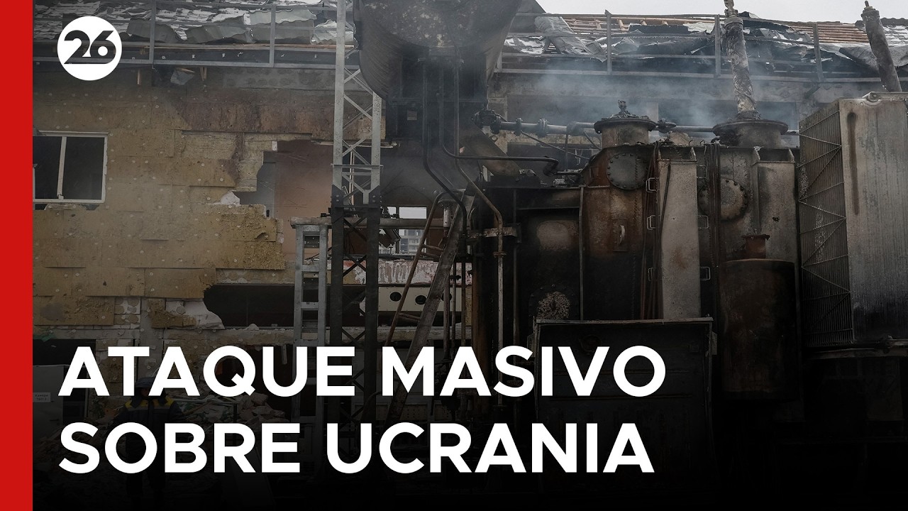 🚨 TENSIÓN | Ucrania bajo ataque: Rusia lanzó 400 drones y 29 misiles