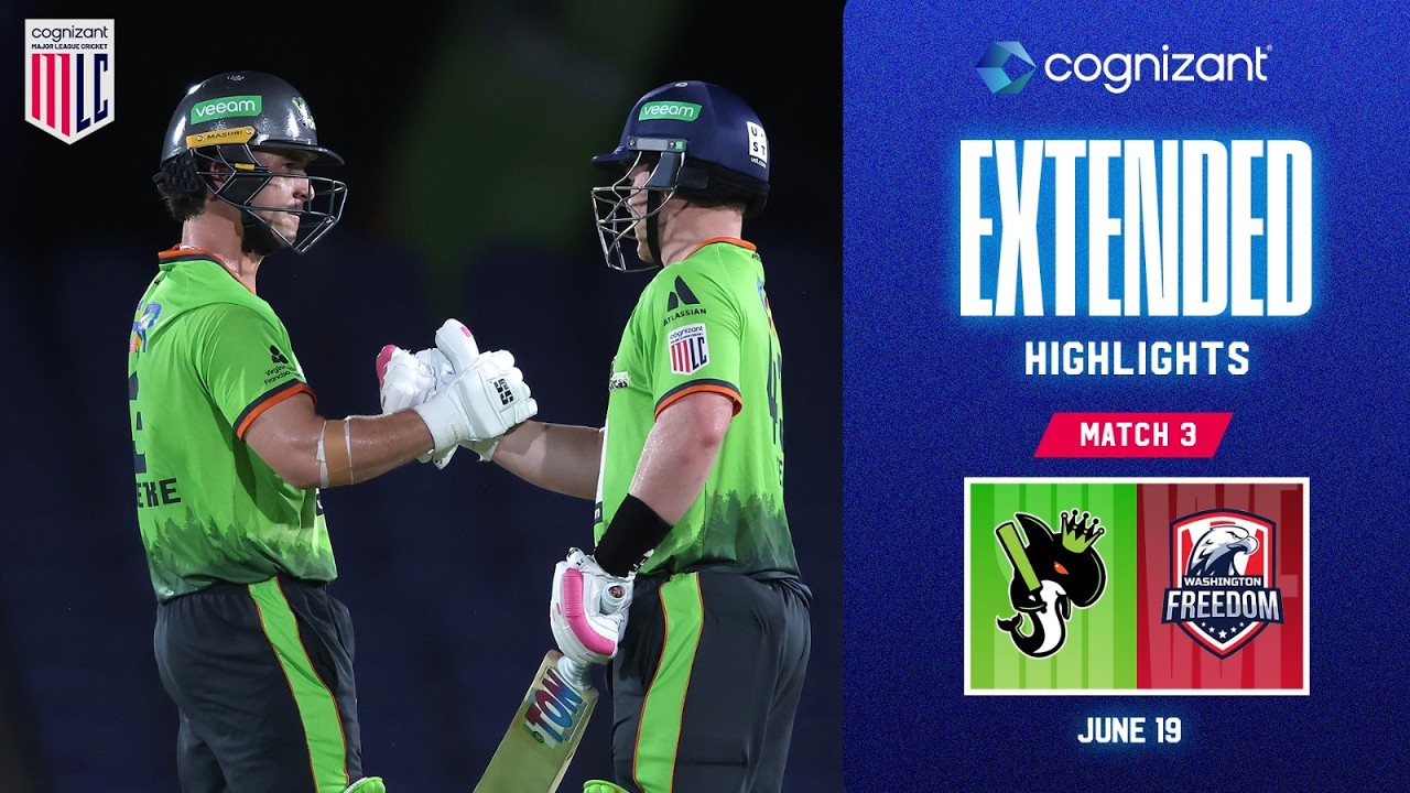 Cognizant Extended Match Highlights: Washington Freedom vs Seattle Orcas | Match #3