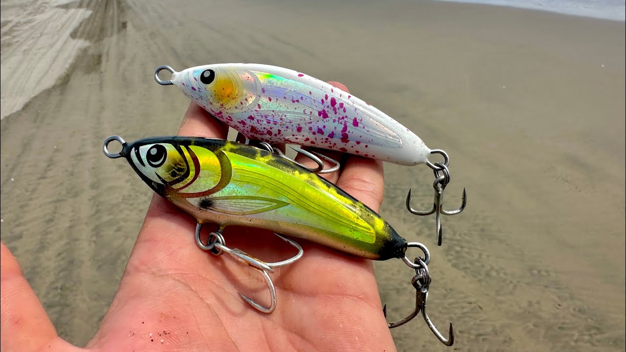 PESCA de R&Oacute;BALOS GRANDES con ESTOS SE&Ntilde;UELOS || pescando de PLAYA. 