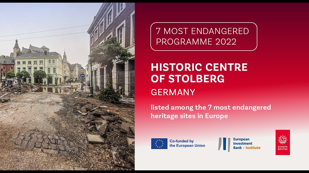 Stolberg 7 Most Endangered heritage site 2022 in Lokalzeit WDR