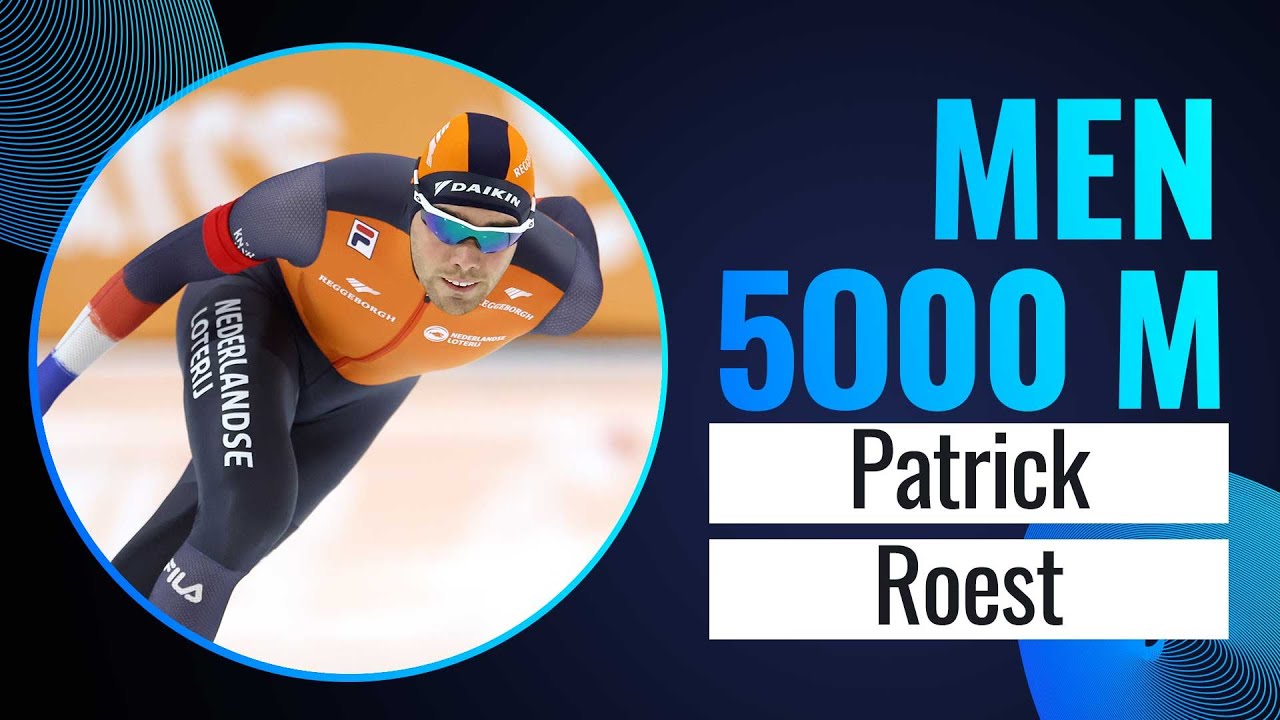Patrick ROEST (NED) | Winner | 5000m Men | Salt Lake City 2024 | #SpeedSkating