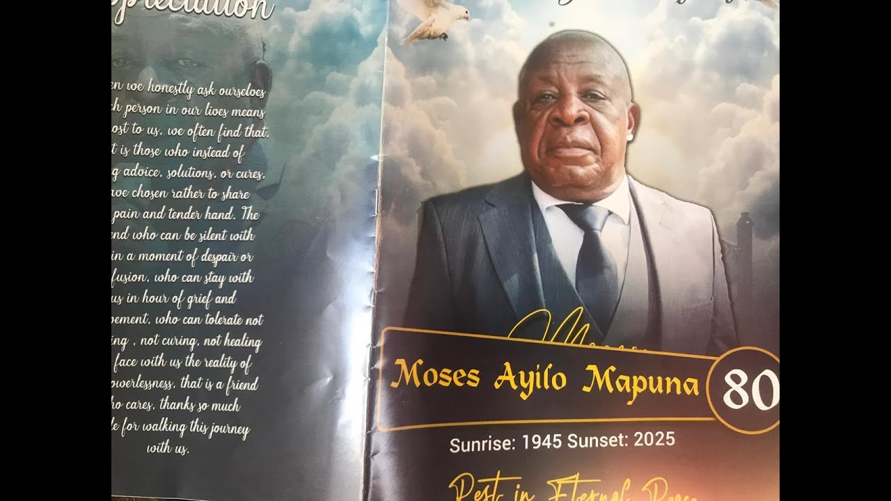 Celebrating The life of Mzee Moses Ayilo Mapuna