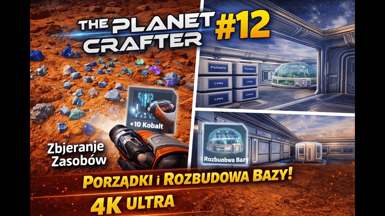 The Planet Crafter #12 &ndash; Porządki i Rozbudowa Bazy (4K Ultra)!