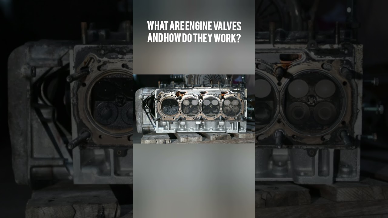 What are engine valves and how do they work?