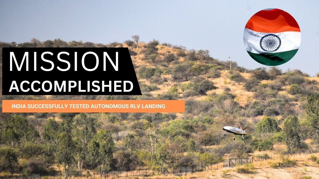 ISRO's Secret Weapon: India Stuns the World with Epic Reusable Launch Vehicle Landing