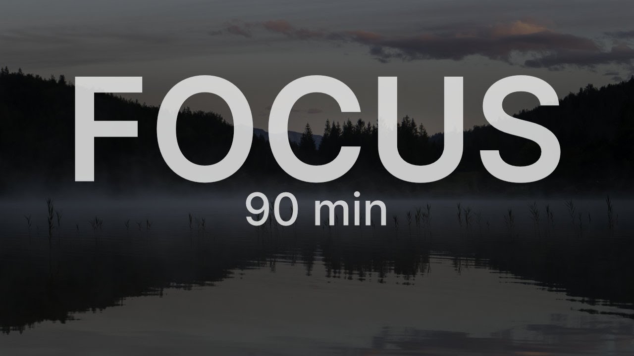 Pure Focus Atmosphere – 90 Minutes of Warm Ambient Deep Work