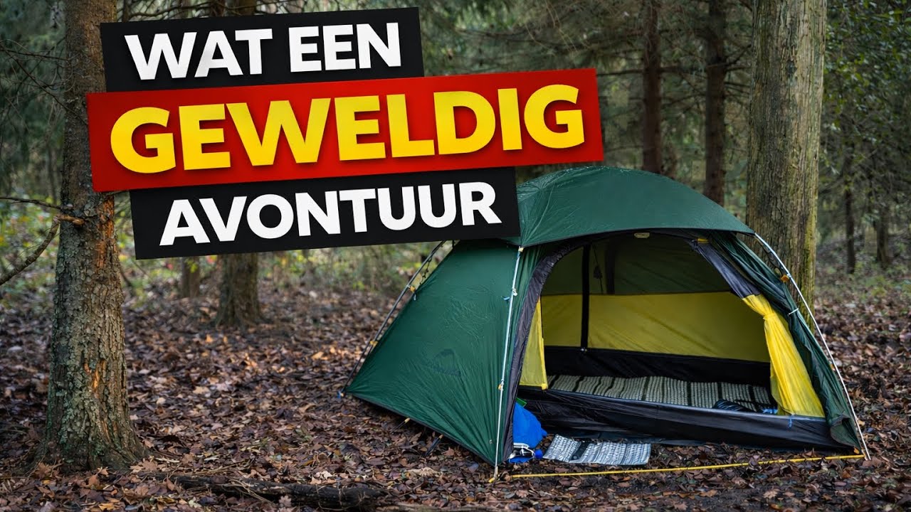 Wildkamperen in de Nederlandse bossen met de Naturehike CloudPeak 2