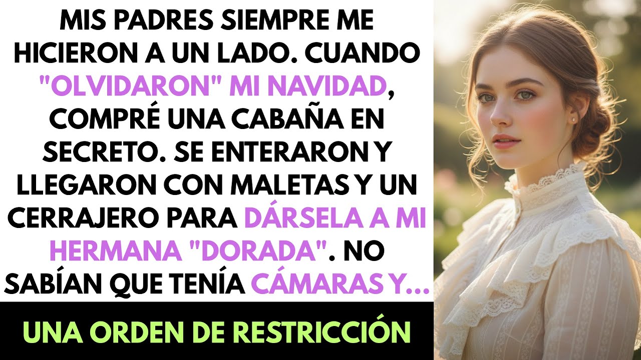 Mis Padres Llegaron Con Un Cerrajero Para Darle Mi Cabaña A Mi Hermana, Pero Yo Ya Tenía Abogado...