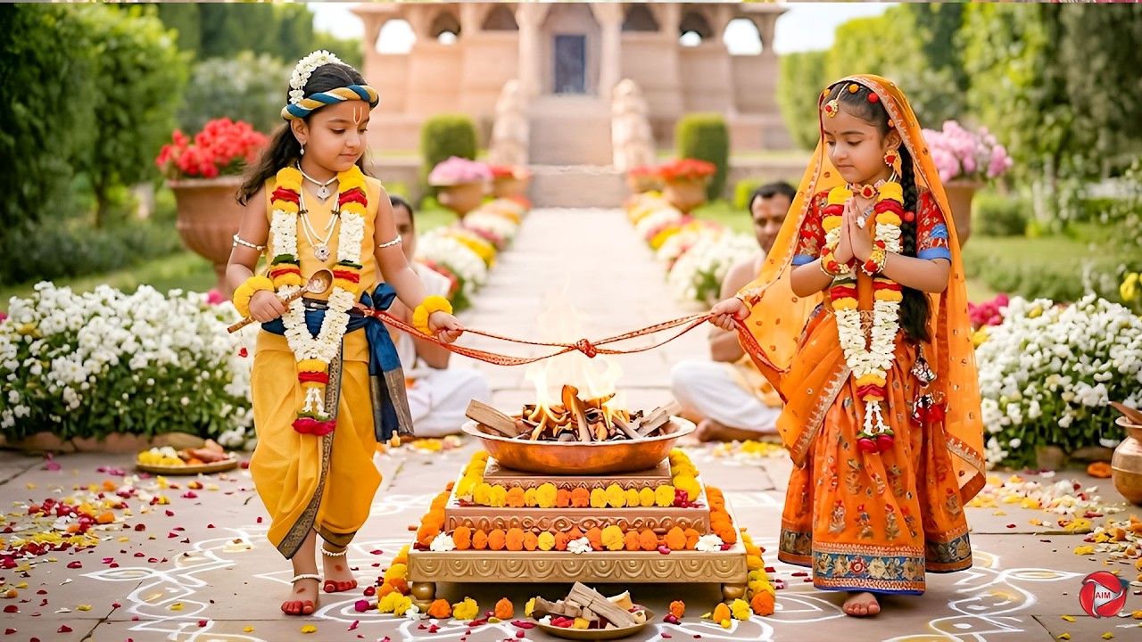 कान्हा और राधा की जोड़ी देखकर मैया हुई खुश, आंखों में आए खुशी के आंसू | #krishanleela #ymkn