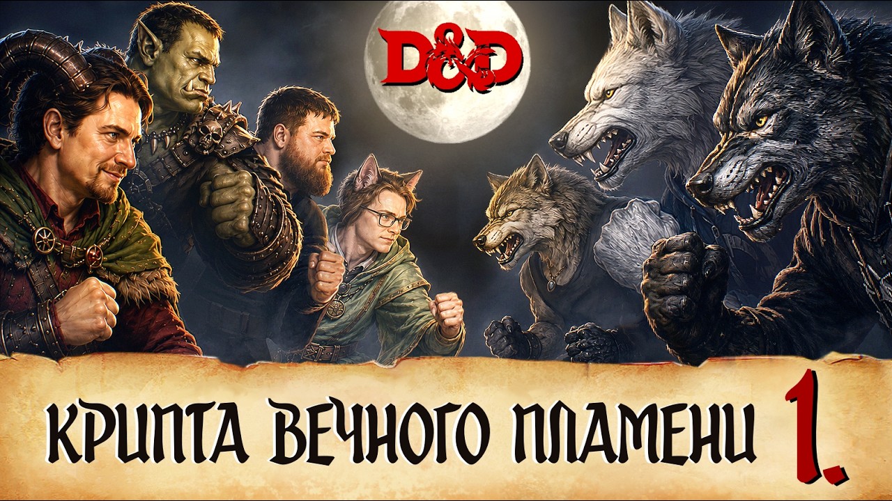 Крипта Вечного Пламени. Часть 1. #DND_2024 #Pathfinder #DND #DND_ONE #ONE_DND