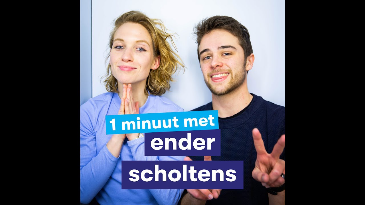 1 MINUUT MET: Ender Scholtens