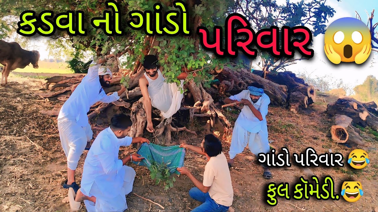 કડવાભા નો ગાંડો પરિવાર 😱|| GUJARATI NEW COMEDY 2026