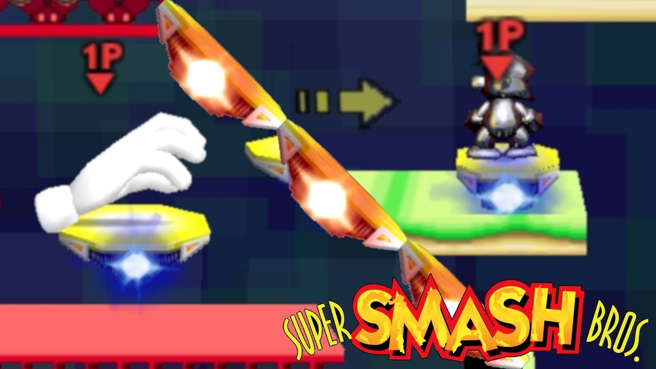 Smash 64 Board The Platforms With Unplayable Characters