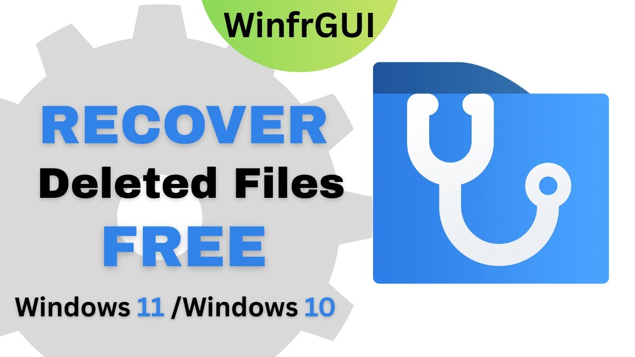 Как бесплатно восстановить удаленные файлы в Windows 10 и 11 | Пошаговое руководство от WinfrGUI