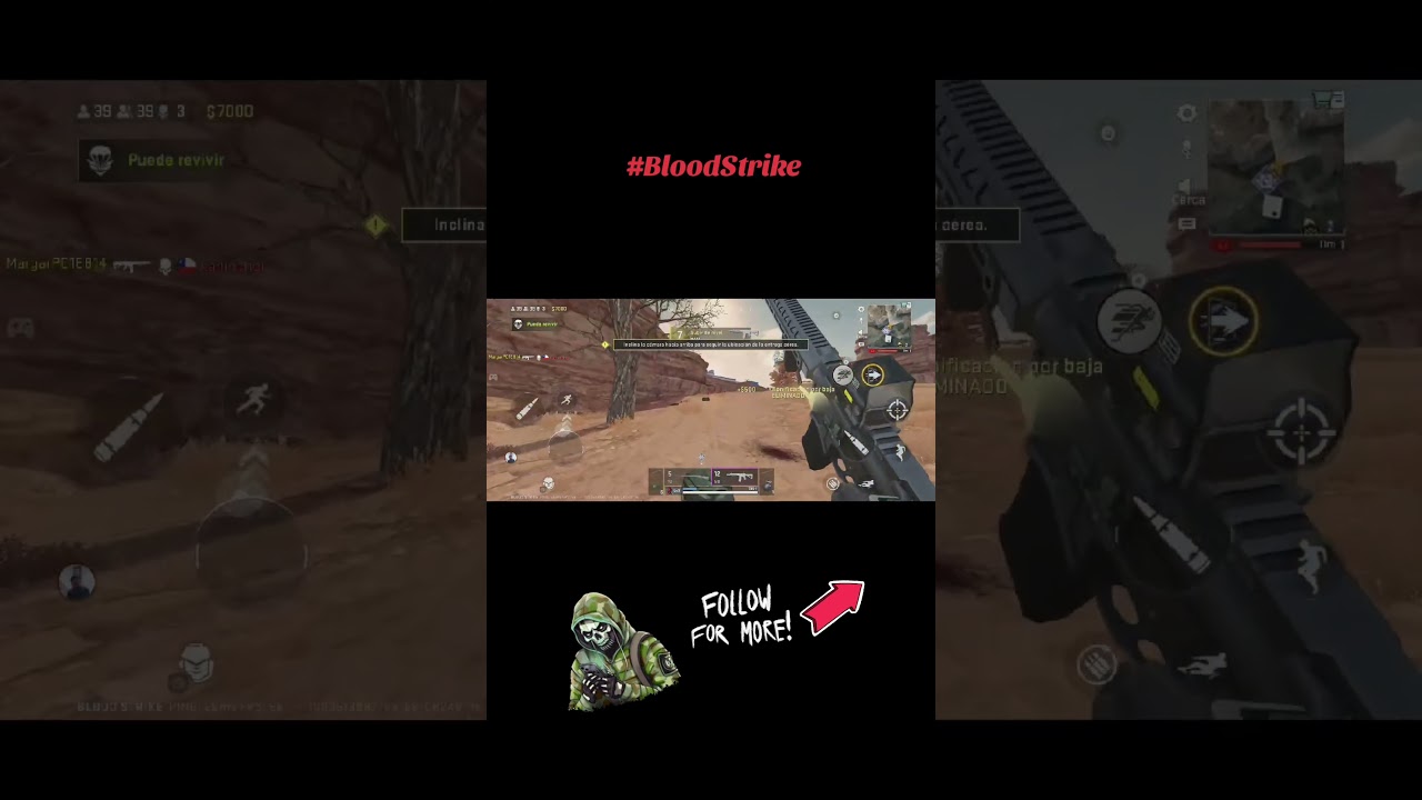 #bloodstrike  #tiktok  #mancojugando primer juego