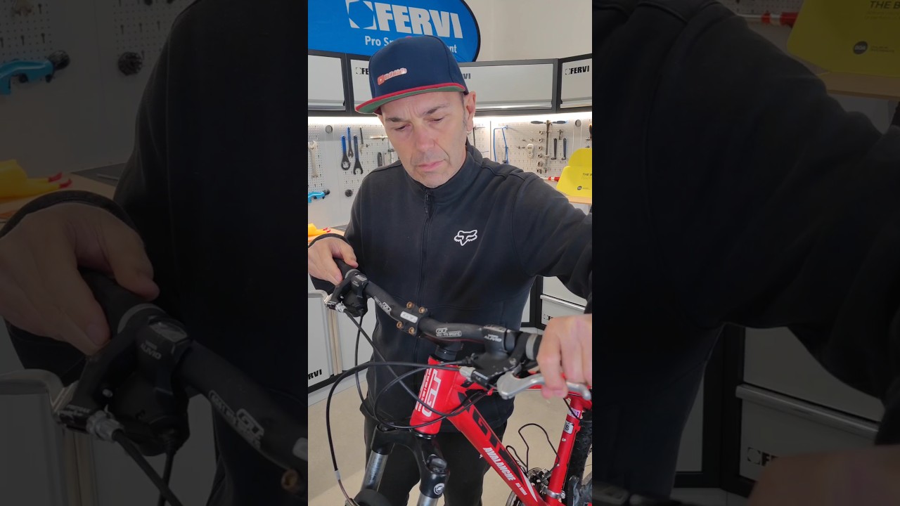 How to adjust v-brake on a bike 