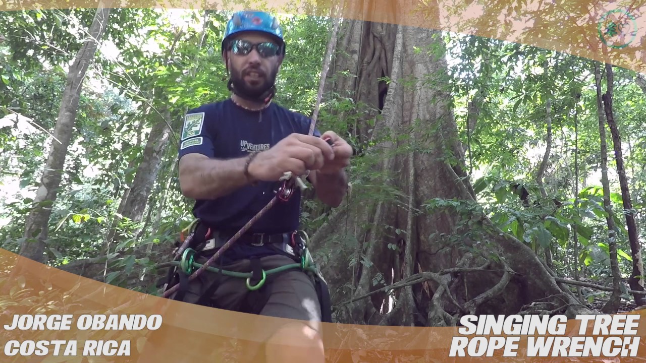 Singing Tree Rope Wrench By ISC - TreeStuff.com Customer Jorge Obando's Review In The Field