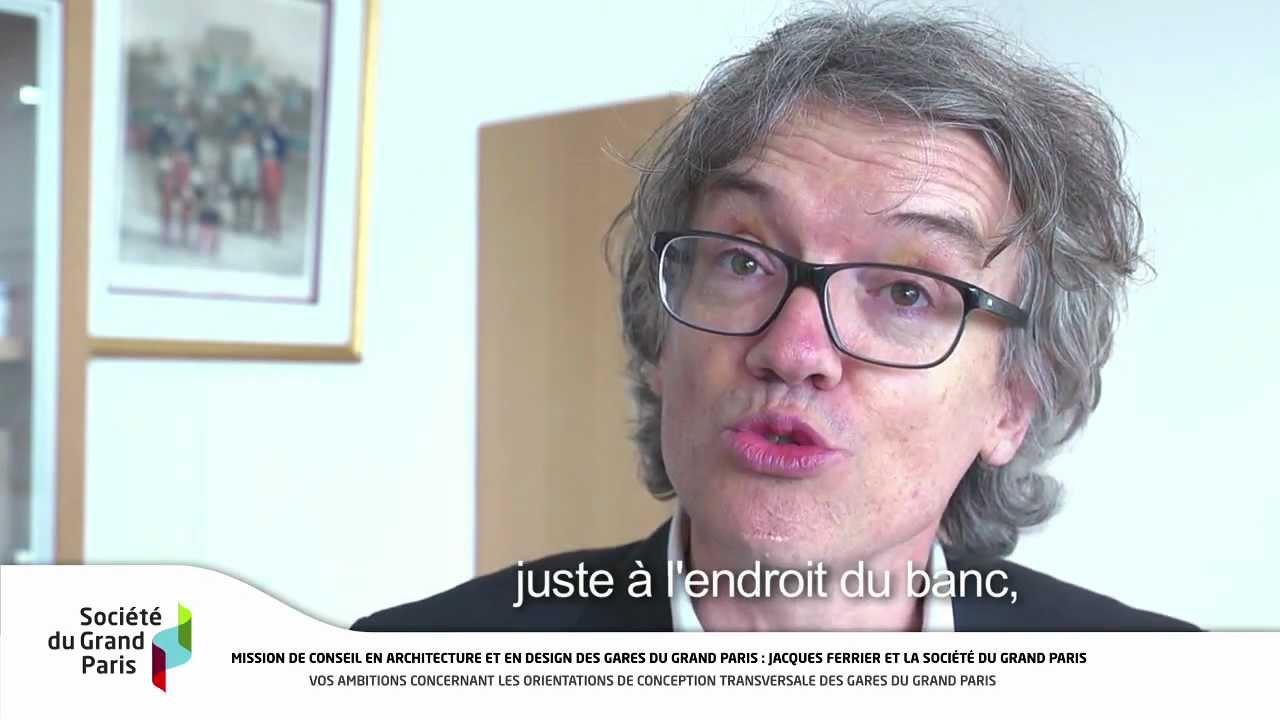Architecture et en design des gares du Grand Paris : Jacques Ferrier et la Soci&eacute;t&eacute; du Grand Paris