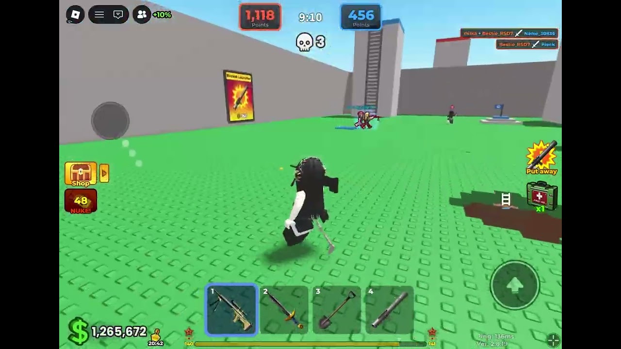 Underground war gameplay @Hxdxja @LILUZIVERT‘s dong has been used