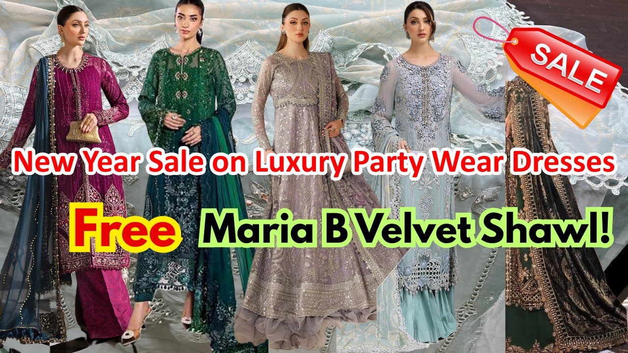 Luxury Party Wear at Sale Prices! New Year Sale at Fashion by Faizan