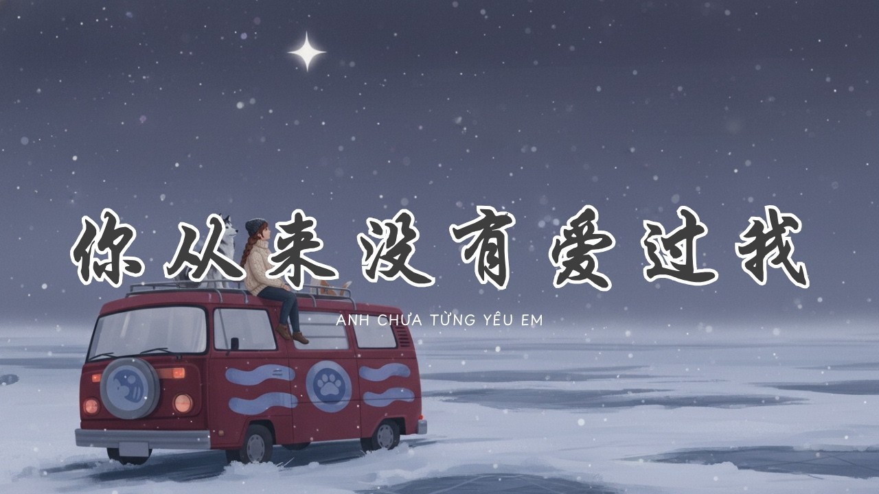 你从来没有爱过我 - 周小冉 | Anh Chưa Từng Yêu Em - Chu Tiểu Nhiễm ♪【Vietsub｜Engsub｜高质音乐｜拼音动态歌词】♪