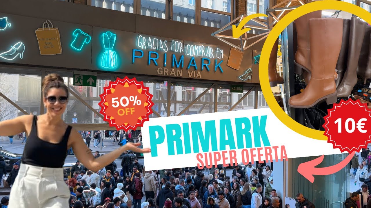 COMO COMPRAR NA PRIMARK, A LOJA MAIS BARATA DE MADRID 2024.