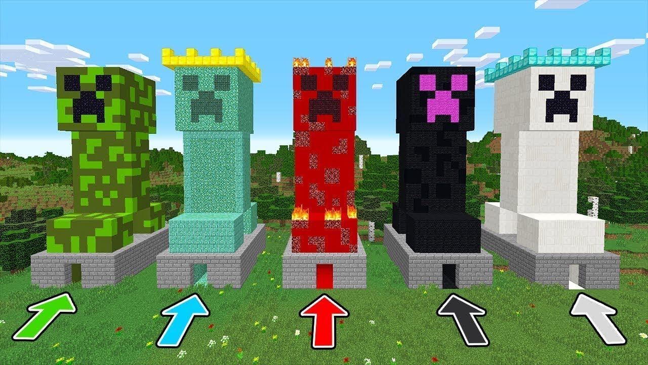 WÄHLST DU DEN FALSCHEN CREEPTER, STIRBST DU - Minecraft