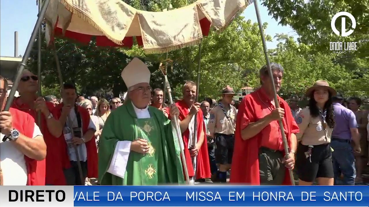 Missa em honra de Santo Ambrósio em Vale da Porca