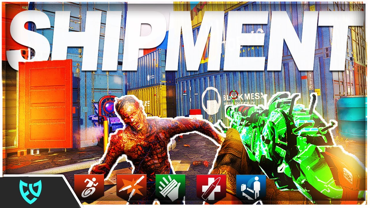 SHIPMENT de MW EN CUSTOM ZOMBIES + FULL EASTER EGG sur BO3 ZOMBIES ! | Darkvaduck